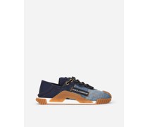 SLIP-ON-SNEAKERS NS1 AUS DENIM-PATCHWORK