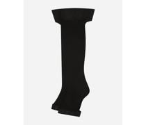Halterlose Strümpfe mit Logo-Gummiband