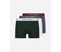 Dreierpack Boxershorts Regular Baumwollstretch