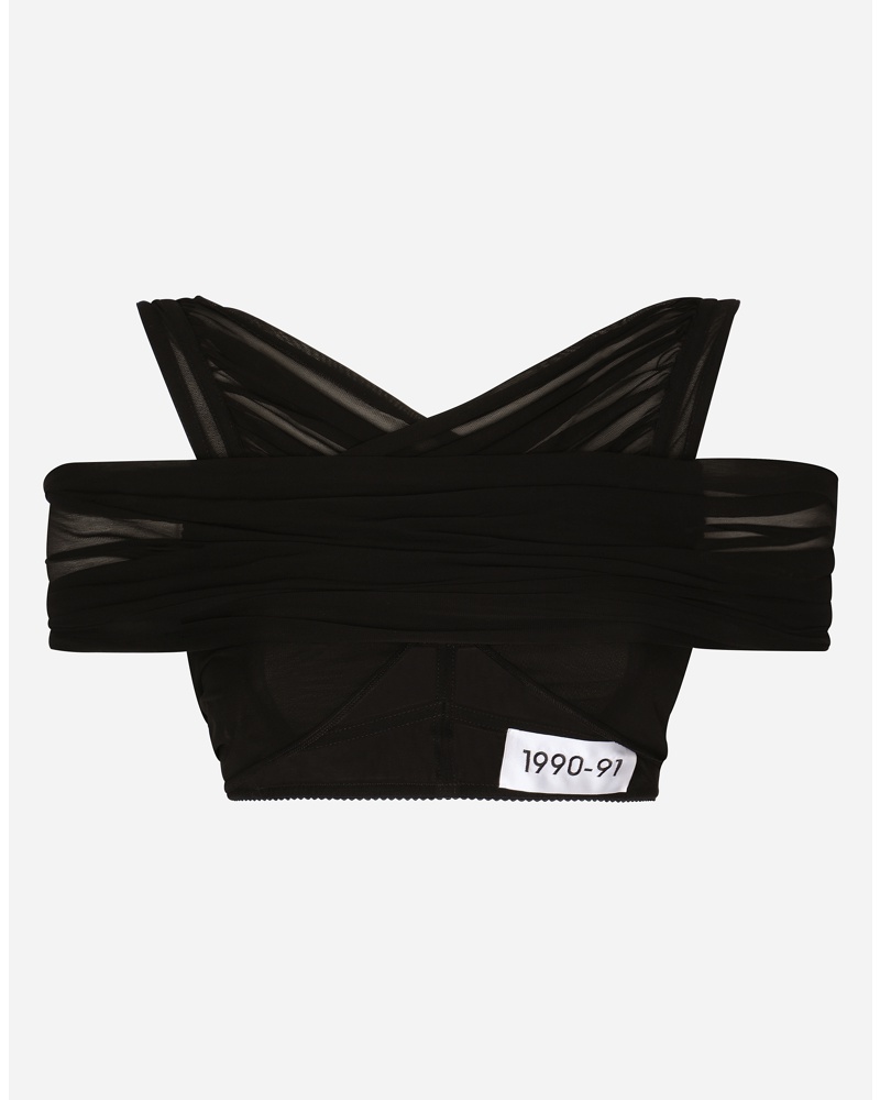 Dolce & Gabbana Damen Top aus Organza