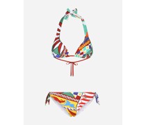 Triangel-Bikini Carretto-Print