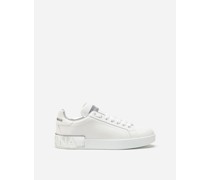 Sneakers Portofino aus kalbsnappaleder