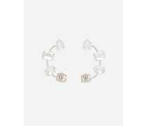 Ear Cuffs mit DG-Logo und Strass