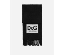 Wollschal mit D&G-Patch