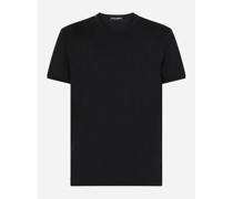 BAUMWOLL-T-SHIRT MIT LOGO