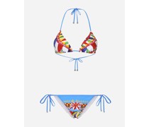 Triangel-Bikini Carretto-Print