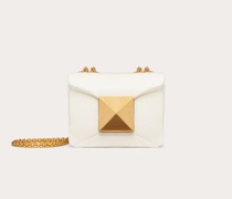 Valentino Garavani MINI-POCHETTE ONE STUD aus NAPPALEDER mit KETTE Frau  UNI