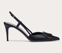 VALENTINO GARAVANI Slingback-pumps Vlogo Signature aus Kalbsleder mit  Mm-absatz% Pelle Di Vitello - Bos Taurus