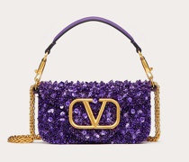 VALENTINO GARAVANI Kleine Locò Schultertasche mit 3d-verzierung