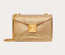 Valentino Garavani BESTICKTE ONE STUD TASCHE mit KETTE Frau  UNI