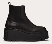 Valentino Garavani STIEFELETTEN UNIQUEFORM aus KALBSLEDER mit  MM-ABSATZ Frau