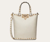 Valentino Garavani ROCKSTUD POUCH ZUM UMHÄNGEN aus GENARBTEM KALBSLEDER Frau  UNI