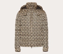 Valentino DAUNENJACKE aus NYLON mit TOILE ICONOGRAPHE-AUFDRUCK Mann