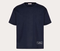 Valentino T-SHIRT aus BAUMWOLLE mit MAISON -ETIKETT Mann  S