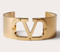 Valentino Garavani VLOGO TYPE ARMREIF aus METALL Frau  M