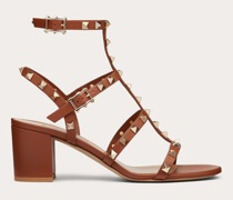 Valentino Garavani RIEMCHENSANDALEN ROCKSTUD aus KALBS mitMM-ABSATZ Frau
