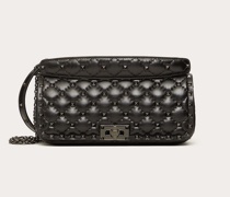 VALENTINO GARAVANI Schultertasche Rockstud Spike aus Kalbsleder