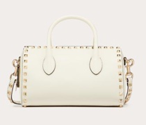 Valentino Garavani ROCKSTUD HANDTASCHE aus GENARBTEM LEDER Frau  UNI