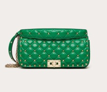 Valentino Garavani SCHULTERTASCHE ROCKSTUD SPIKE aus KALBSLEDER Frau  UNI