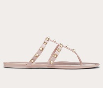 VALENTINO GARAVANI Flache Dianetten Rockstud aus Gummi