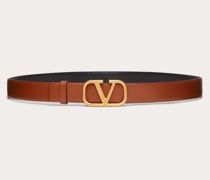Valentino Garavani GÜRTEL VLOGO SIGNATURE aus KALBS Mann  0