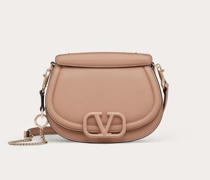 Valentino Garavani VSLING SCHULTERTASCHE aus GENARBTEM KALBSLEDER Frau  UNI