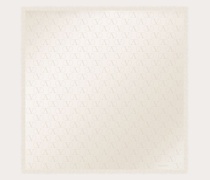 VALENTINO GARAVANI Jacquard-tuch Vlogo Signature aus Seide 1 X 1 Cm