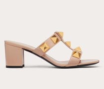 Valentino Garavani SANDALEN ROMAN STUD aus KALBSLEDER, 0 MM Frau