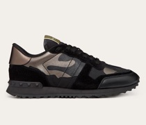 Valentino Garavani SNEAKERS ROCKRUNNER in LAMINIERTER ER CAMOUFLAGE-Optik Mann
