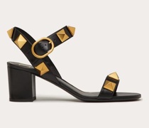 Valentino Garavani SANDALEN ROMAN STUD aus KALBSLEDER mit  MM-ABSATZ Frau