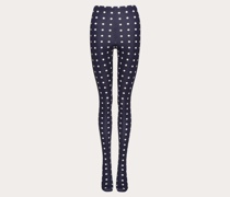Valentino STRUMPFHOSE aus JERSEY POIS Frau  L