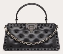 Valentino Garavani GEPOLSTERTE ROCKSTUD HANDTASCHE aus NAPPA Frau  UNI