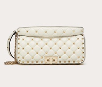 VALENTINO GARAVANI Schultertasche Rockstud Spike aus Kalbsleder