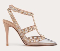 Valentino Garavani ROCKSTUD PUMPS mit RIEMCHEN aus DURCHSCHEINENDEM POLYMER,  MM Frau