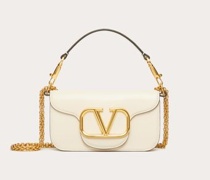 Valentino Garavani KLEINE SCHULTERTASCHE LOCÒ aus KALBSLEDER Frau  UNI
