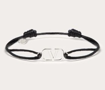 Valentino Garavani ARMBAND VLOGO SIGNATURE aus BAUMWOLLE Mann  UNI