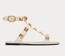 Valentino Garavani FLACHE SANDALEN ROMAN STUD aus KALBSLEDER Frau