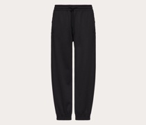 Valentino JOGGER aus JERSEY mit BLACK UNTITLED-NIETEN Mann  L