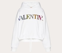 Valentino BESTICKTES SWEATSHIRT aus JERSEY Frau  L