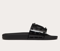 VALENTINO GARAVANI Slider-sandalen Summer Vlogo Signature aus Gummi