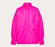 Valentino HEMDJACKE aus NYLON mit NIETENDETAIL Mann