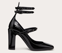 VALENTINO GARAVANI Tan-go Lackleder Pumps mit Riemchen,