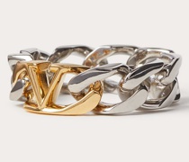 VALENTINO GARAVANI Vlogo Ring aus Metall