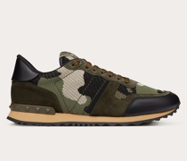 VALENTINO GARAVANI Sneakers Rockrunner Camouflage aus Mesh