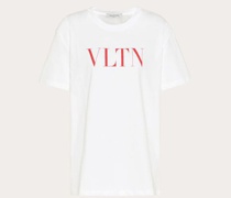 Valentino BEDRUCKTES T-SHIRT VLTN Frau  L