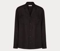 VALENTINO Seidenhemd Im Pyjama-stil