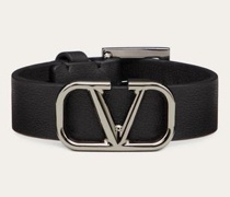 Valentino Garavani ARMBAND VLOGO SIGNATURE aus LEDER Mann  UNI