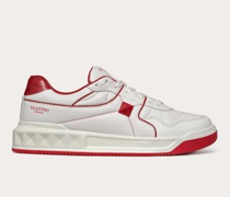 Valentino Garavani LOW-TOP-SNEAKERS ONE STUD aus KALBSLEDER Frau