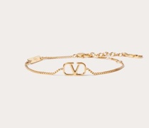 Valentino Garavani ARMBAND VLOGO SIGNATURE aus METALL Mann  UNI
