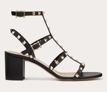 Valentino Garavani RIEMCHENSANDALEN ROCKSTUD aus KALBSLEDER mitMM-ABSATZ Frau